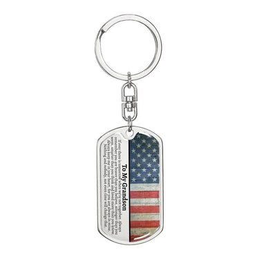 Grandson Keychain - Love You This Much
